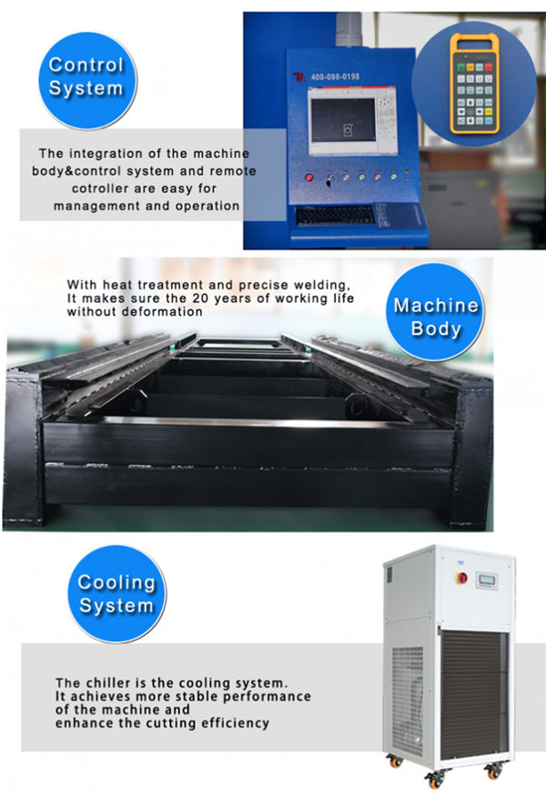 Máy cắt laser sợi carbon thép chính xác lặp lại
