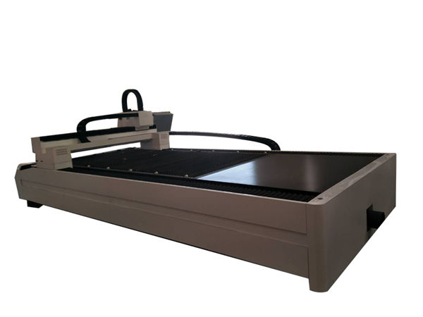 tấm / ống kim loại máy cắt laser sợi đơn bàn làm việc