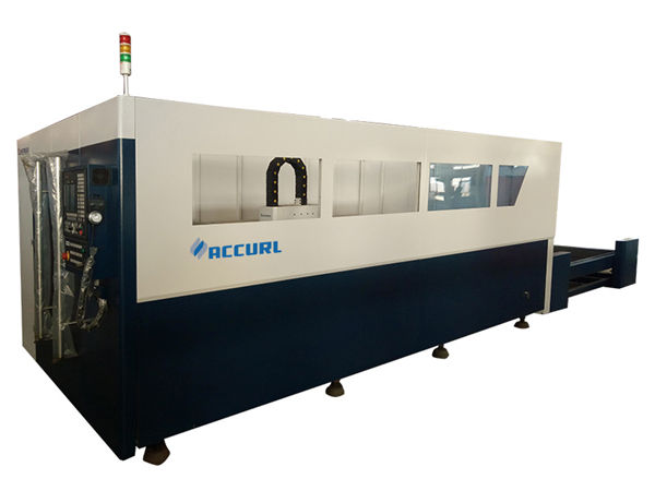 Máy cắt laser kim loại sợi 700-2000w với nước làm mát