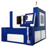 Máy cắt laser sợi 380v 50 / 60hz cho các bộ phận kim loại có độ chính xác cao