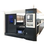 3000w sợi laser máy cắt kim loại laser giàn đôi cấu trúc lái
